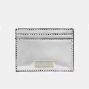 ♠️NWT Kate Spade Mirror Metallic Card Holder!♠️